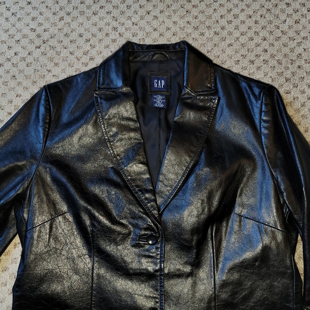 Gap Leather Jacket - image 3
